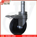 5 Inch Indoor Scaffold Caster with Round Stem and Ring